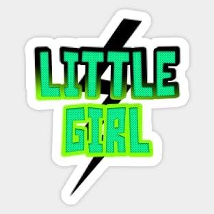 Little Girl Sticker